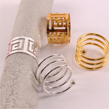 Metal Napkin Holder Rings