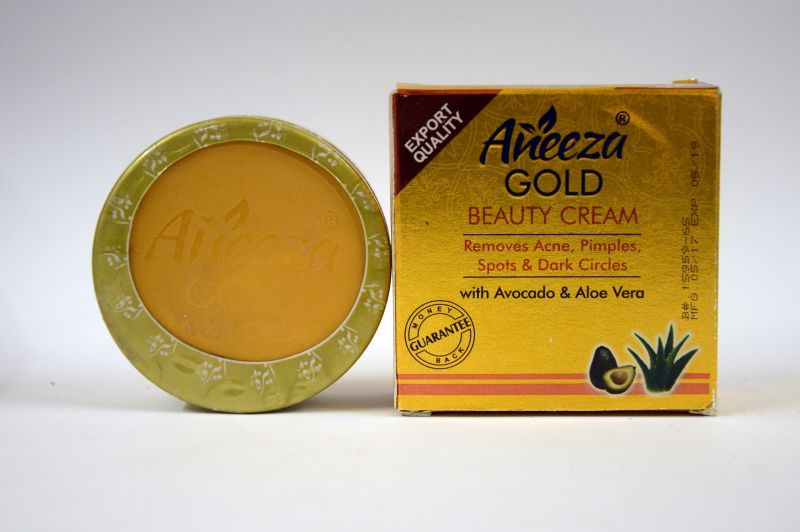 Aneeza Gold Beauty Cream, Feature : Acne Treatment, Remove Pimples, Sport Dark Circles