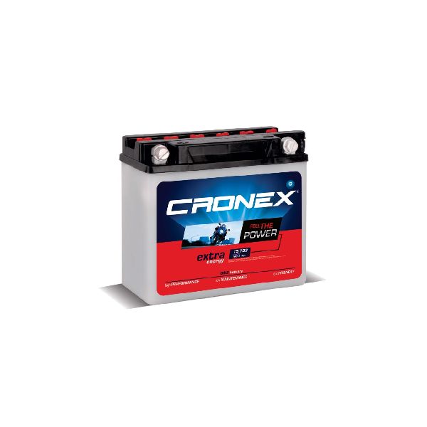 Cronex Motorcycle Batteries, for Automobile Industry, Two Wheelar Vehicle, Voltage : 0-25AH