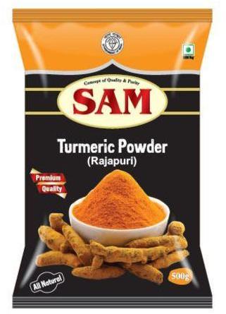 Sam rajapuri turmeric powder, Packaging Type : Plastic Bag, Plastic Pouch
