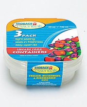 SET OF DISPOSABLE CONTAINERS