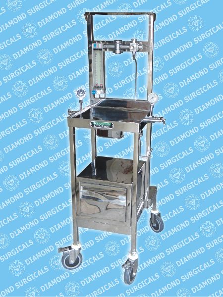Portable Trolley Model Anesthesia Machine, for Operation Use