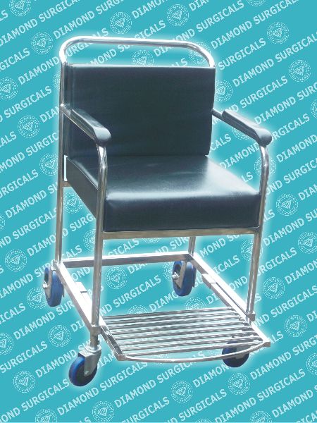 Stainless Steel wheel Chair, Weight Capacity : 251 to 350 Lbs.