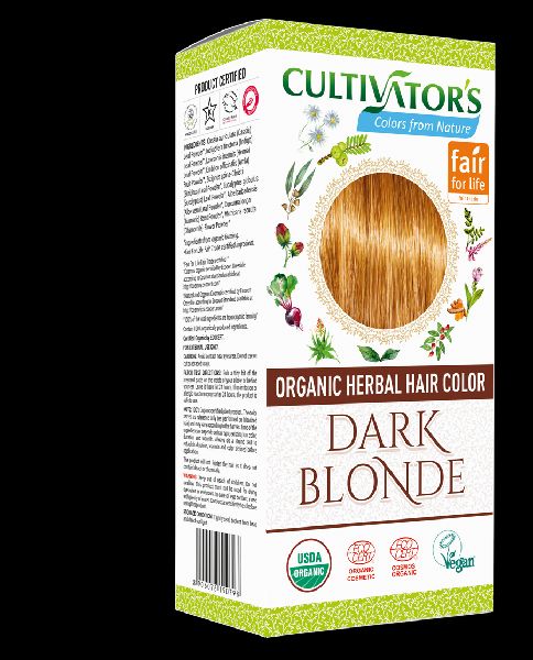 Organic Herbal Hair Color Dark Blonde Manufacturer In Rajasthan
