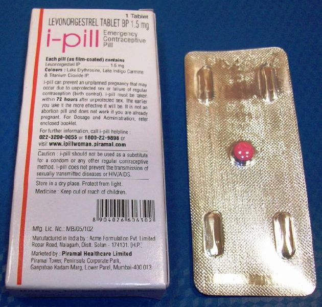 I Pill Levonorgestrel Emergency Contraceptive Pill Exporters In Mumbai Id