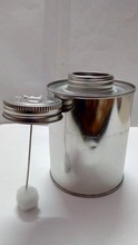 Pvc adhesive tin can