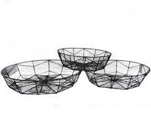 Metal Wire Storage Basket, for Food, Feature : Stocked