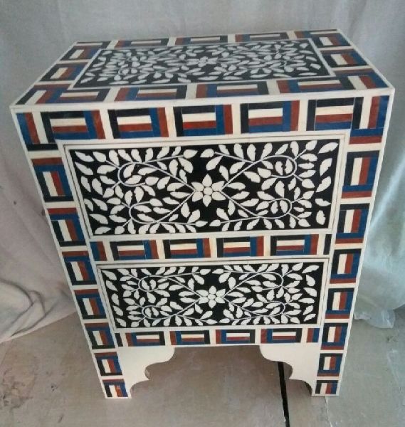 Square Wooden Stool, Size : 46*46*46 cm