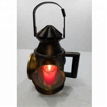  Vintage Style Engine Lantern, Size : 37*22 cm