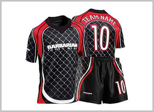 Barbarian Sublimation Rugby Jersey, Size : XL