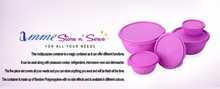 PP5 Plastic Container, Size : Five pieces (2500ml, 1400ml