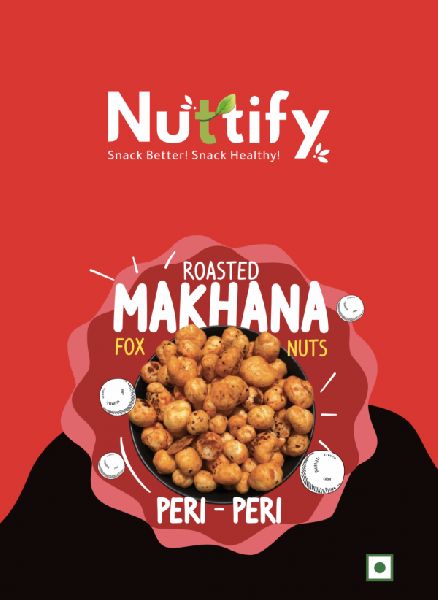Peri Peri Makhana, Packaging Type : Packet at best price INR 50 / Pack ...