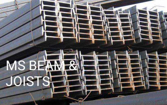 Polished Mild Steel MS Beam & Joist, for Industrial, Dimension : 10-100mm