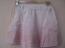 dye printed mini skirt