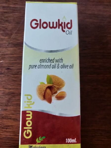 Glow Kid Body Oil, Form : Liquid