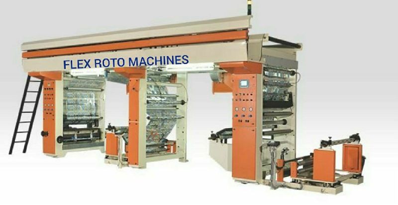 Plain Plastic Flexible Packaging Lamination Machine, Color : Brown, Red, Transparent, White, Yellow