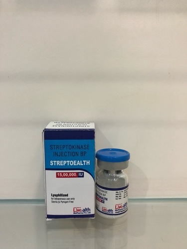 GJ Streptokinase Injection, Packaging Size : Single vial