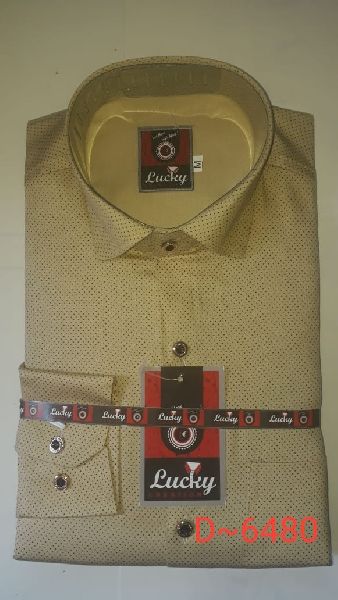 Mens Casual Dotted Shirts