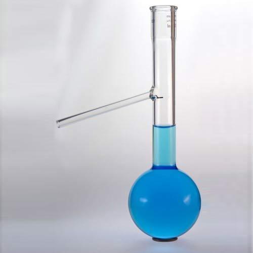 Borosilicate Glass 3.3 Water Distillation Flask, for Chemical Laboratory, Color : Transparent