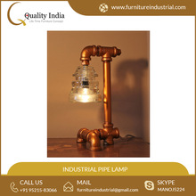 Golden Color Industrial Pipe Lamp