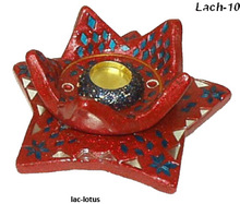 Lotus Lac Holder Cone and Incense