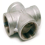 Cross Threaded Fittings, Connection : WELDING