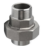 Male x Female Threaded Union Fittings, Color : Grey