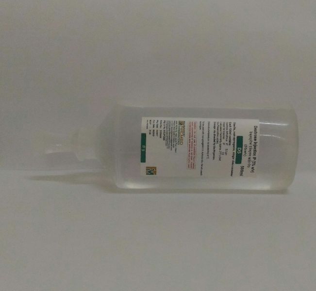 Dextrose injection IP 5 % wv 500ml D 5 500 ml