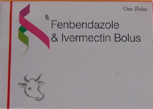 Fenbendazole and Ivermectin Bolus