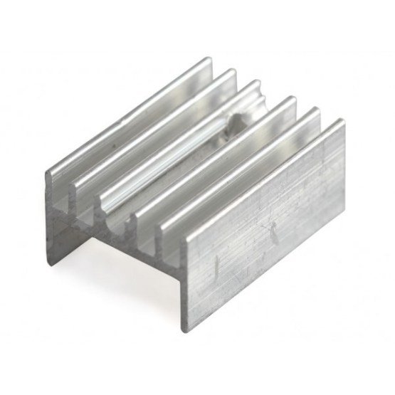 SILVER ALUMINUM HEAT SINK