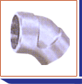 Duplex steel 45 degree threaded Elbow