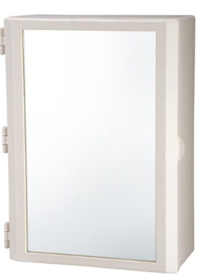 Compact Door Mirror Cabinet