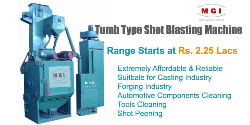 Tumb type shot blasting machine
