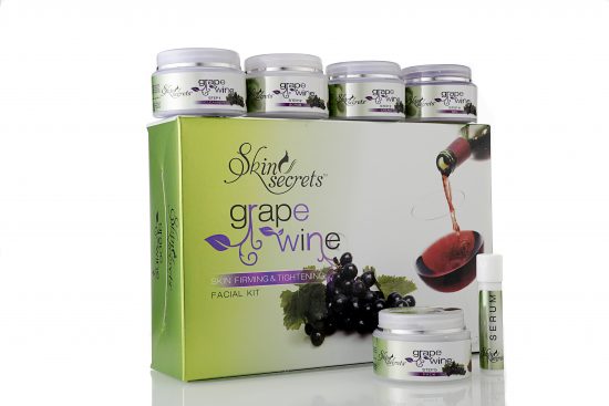 Grape Wine facial kit