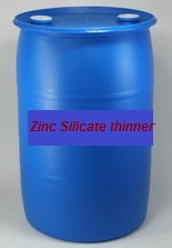 Zinc silicate thinner