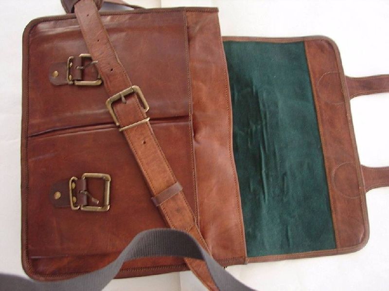 Formal Travel Brown Laptop Messenger Bag