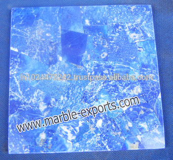 Nero Oriental blue marble tile