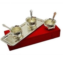 Pure Silver Plated Snack Bowl Set