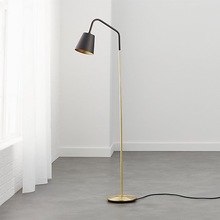 Iron Black Gold Floor Lamp