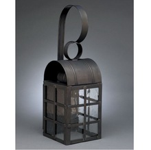 Metal Black Wall Lanterns, for Home Lighting Decoration