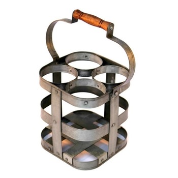 Galvanized Metal Bottle Caddy, Feature : Eco-Friendly
