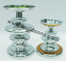 Craft candle holder pewter