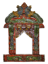 Carved Wooden Jharokha