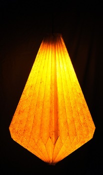 Paper lamps, Size : 17 X 13.5 Inches