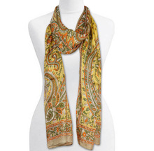 Silk Scarf Stoles, Size : 20X70 Inches