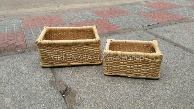 Basket planters (cane), Size : 10 Inches, 20 Inches, 30 Inches