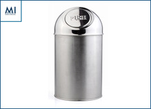 Stainless steel waste bin, for Office, Feature : Stocked