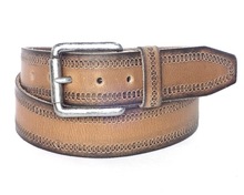 Leather Automatic Buckle Belt