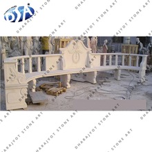 100% natural material (marble marble asian product bench, Size : 66*18*16