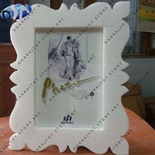 100% natural material (marble Marble Photo Frame, for Garden, Hotel, Home, Complex Decoration